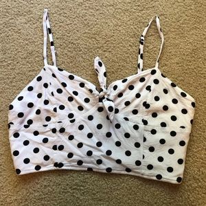 F21 polka dot bralette